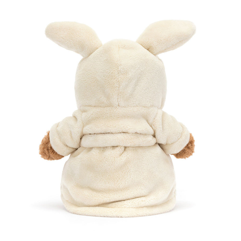 Peluche Ourson Bartholomew en peignoir