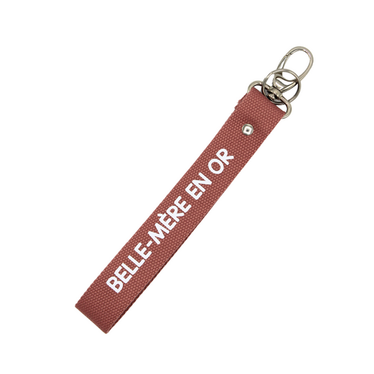 Porte-clés Belle-mère en or