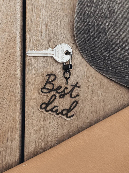 Porte-clés "Best dad"
