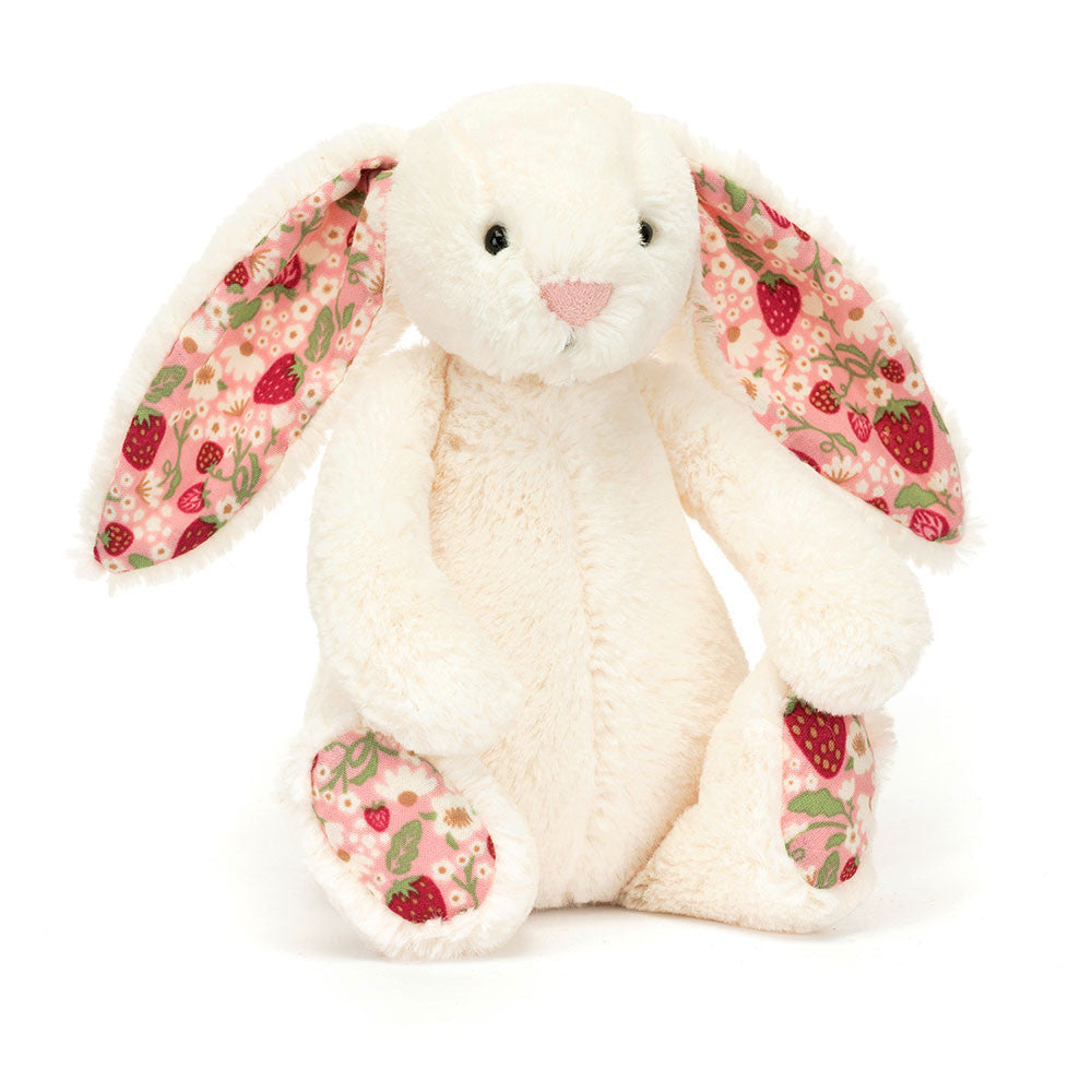 Peluche Lapin Blossom Cream Berry