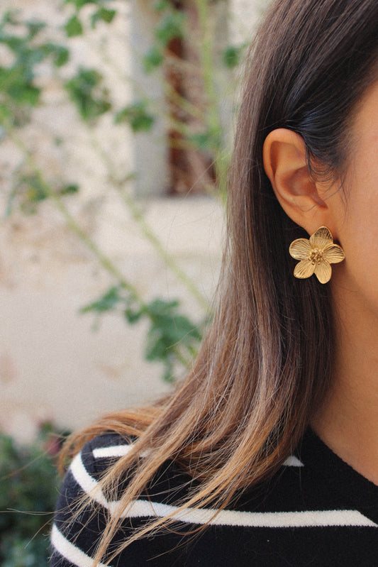 Boucles d'oreilles Flora
