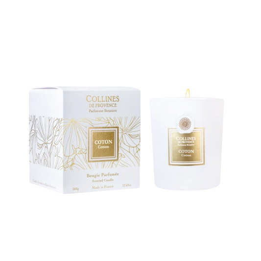 Bougie parfumée Coton