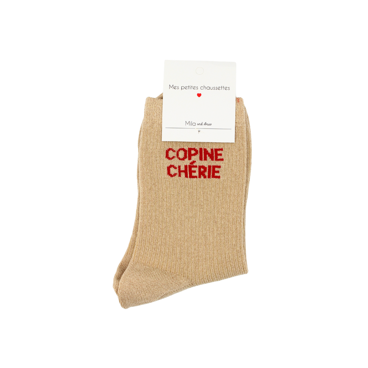 Chaussettes "Copine chérie"