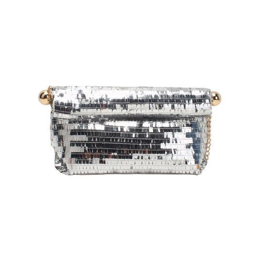 Pochette Khalis argentée
