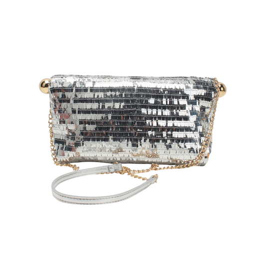Pochette Khalis argentée