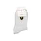 Chaussettes coeur léopard
