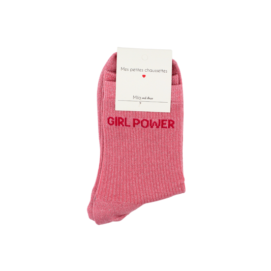 Chaussettes "Girl power"