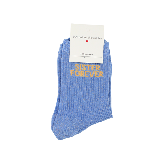 Chaussettes "sister forever"