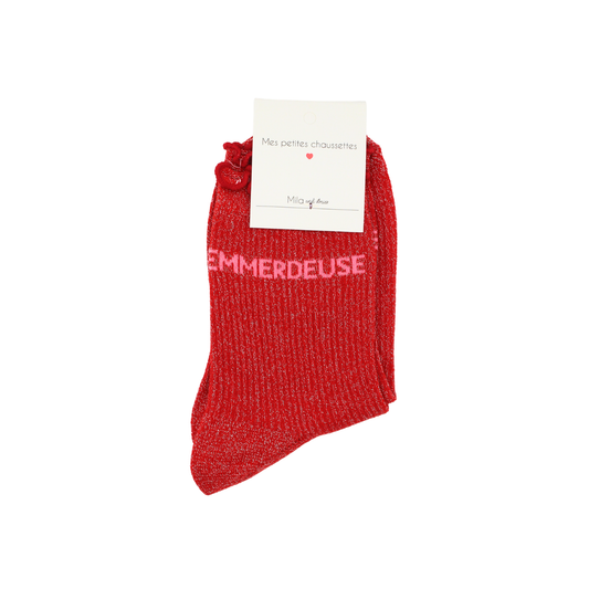 Chaussettes "Emmerdeuse"