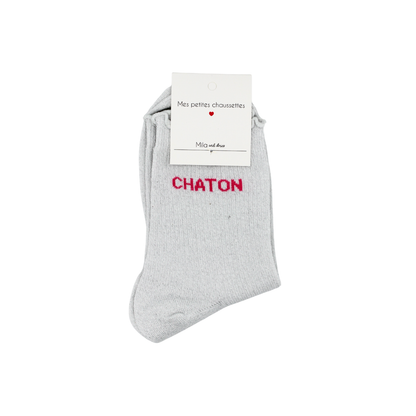 Chaussettes "Chaton"