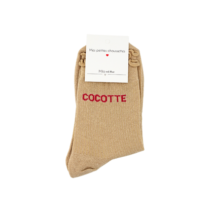 Chaussettes "cocotte"