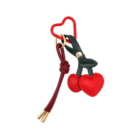 Porte-clés à breloque Cerise