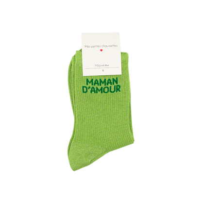Chaussettes "Maman d'amour"