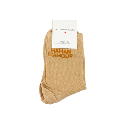 Chaussettes "Maman d'amour"