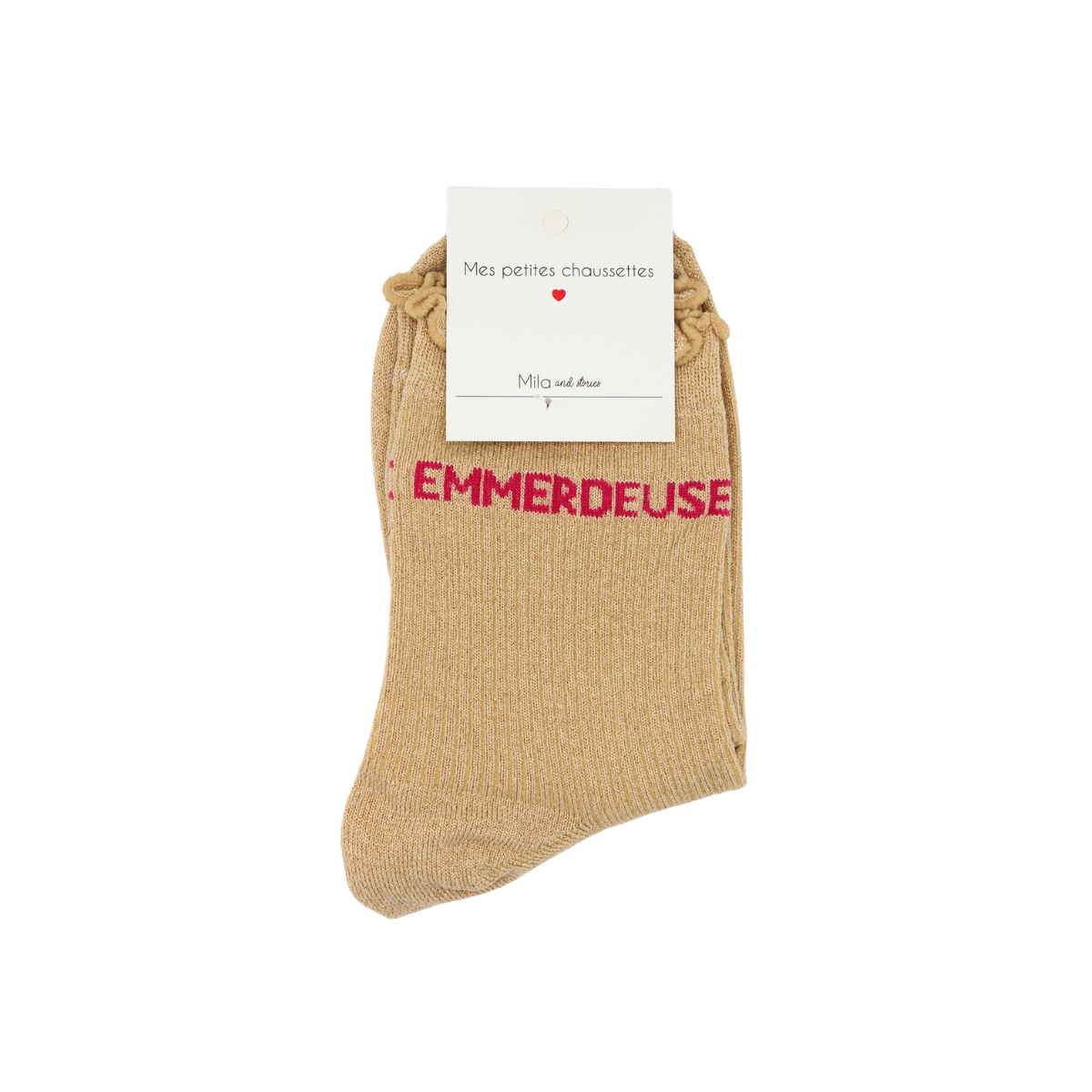 Chaussettes "Emmerdeuse"