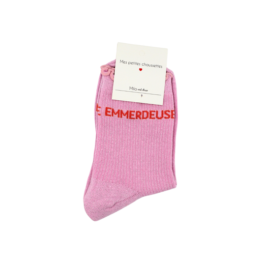 Chaussettes "Emmerdeuse"