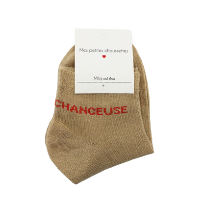 Chaussettes "Chanceuse"