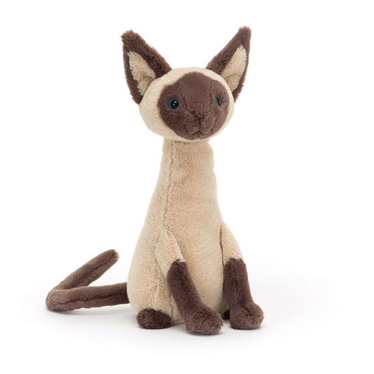 Peluche chat siamois Iris