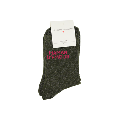 Chaussettes "Maman d'amour"