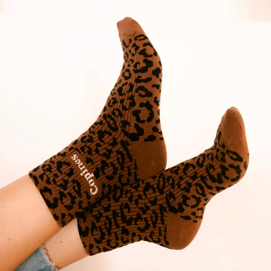 Chaussettes léopard "Copines"