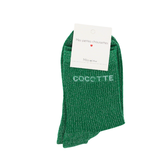 Chaussettes "cocotte"