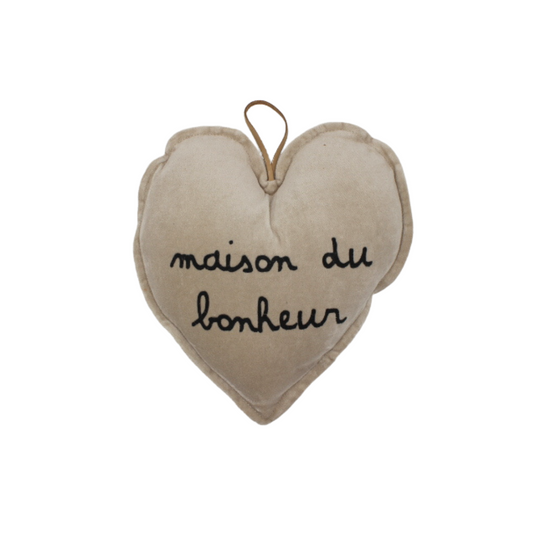 Coeur décoratif "Maison du bonheur"
