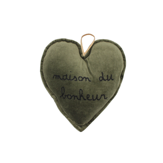 Coeur décoratif "Maison du bonheur"