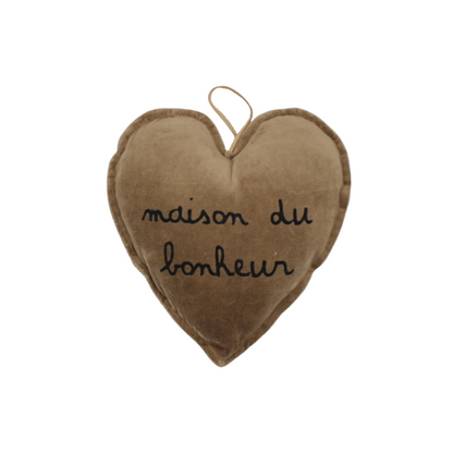Coeur décoratif "Maison du bonheur"