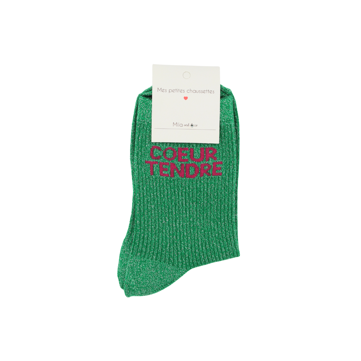 Chaussettes "Coeur tendre"