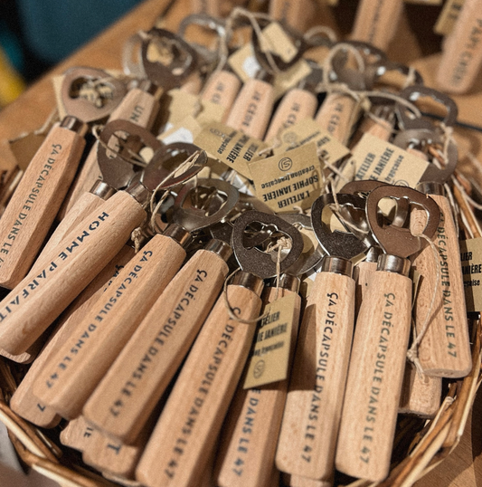 Décapsuleur "Les copains c'est la vie"