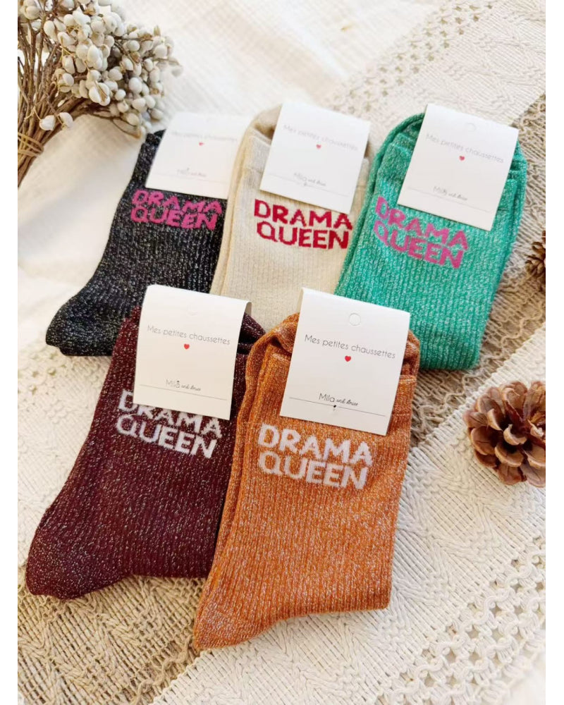 Chaussettes "Drama queen"
