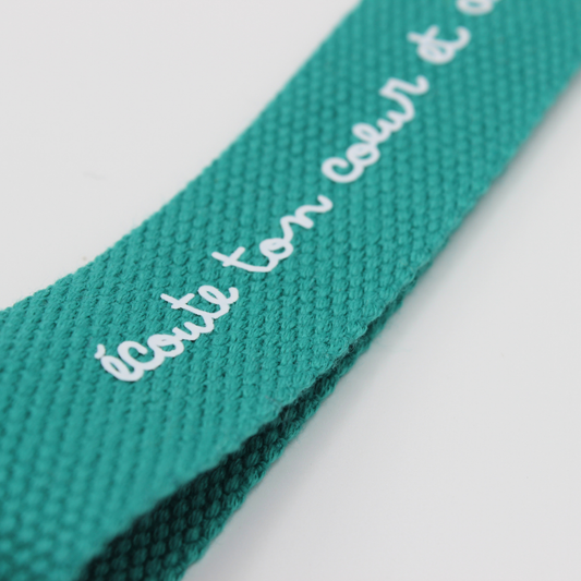 Porte-clés Écoute ton coeur et aussi ta mère