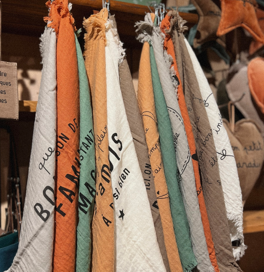 Essuie mains "Instant magique en famille"