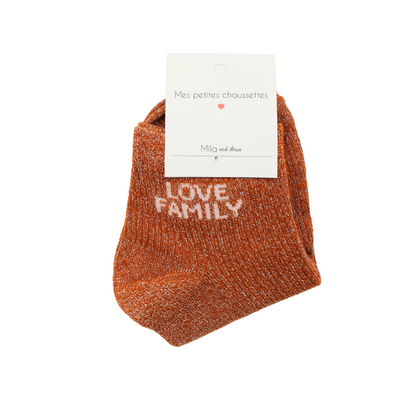 Chaussettes "Love family"