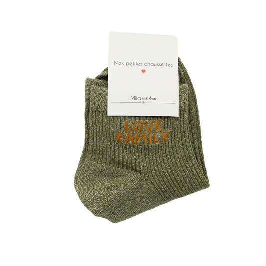 Chaussettes "Love family"