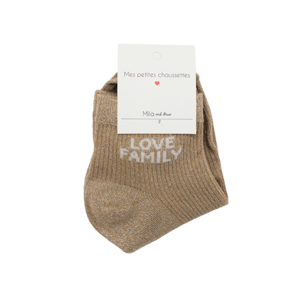 Chaussettes "Love family"