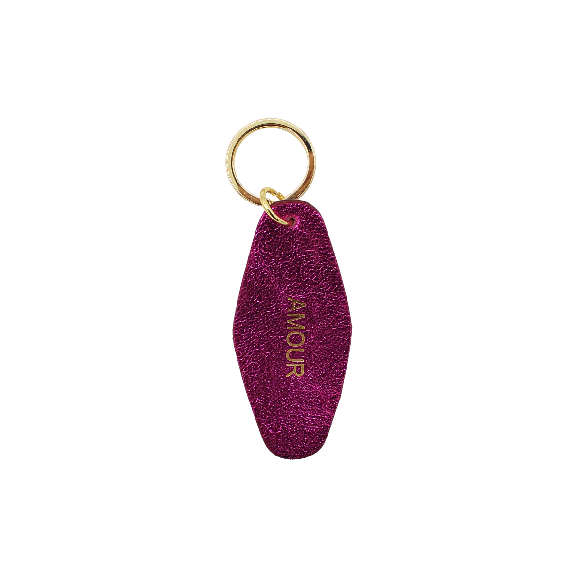 Porte-clés en cuir "Amour"