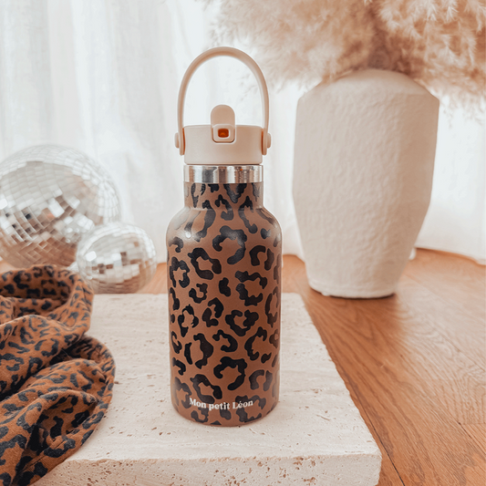 Gourde isotherme pour enfant léopard