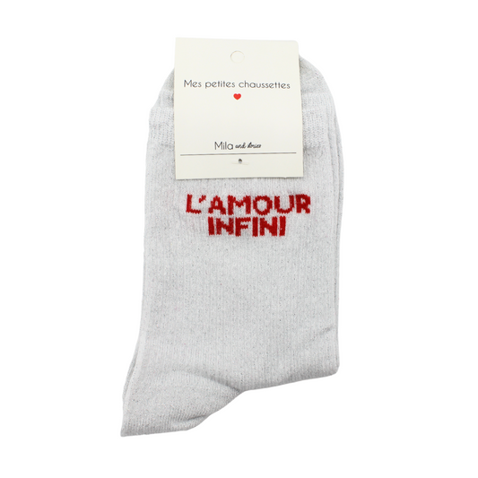 Chaussettes "Amour infini"