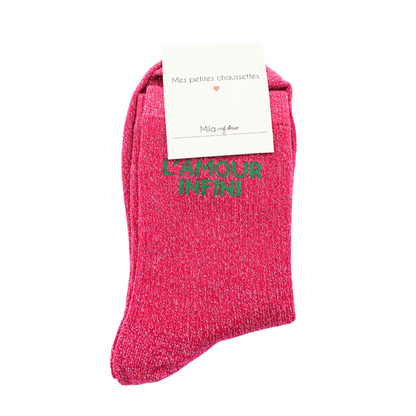 Chaussettes "Amour infini"