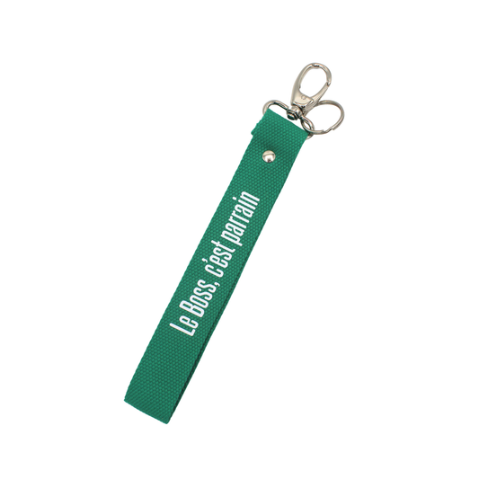 Porte-clés Le boss, c'est parrain