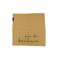 Lot de serviettes "Que du bonheur"