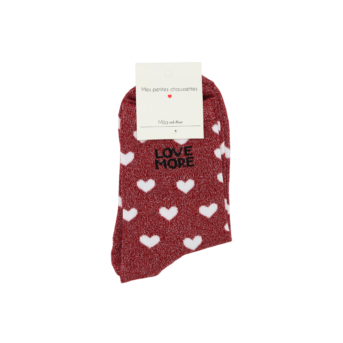 Chaussettes "Love more"
