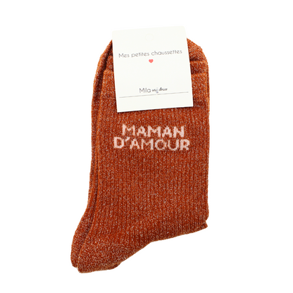 Chaussettes "Maman d'amour"
