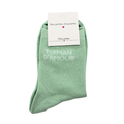 Chaussettes "Maman d'amour"