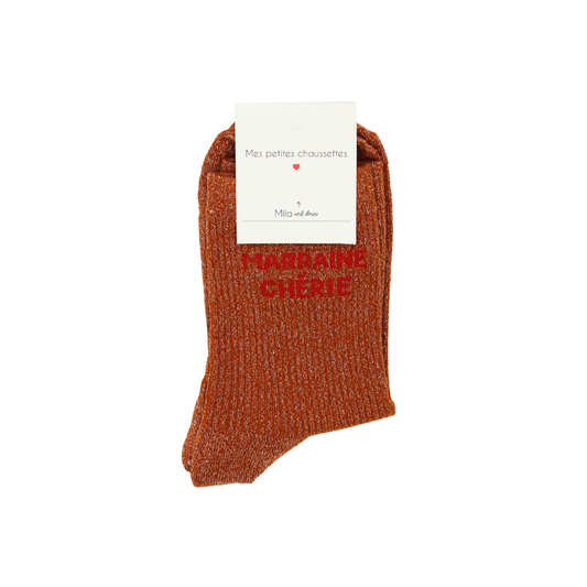 Chaussettes "Marraine chérie"