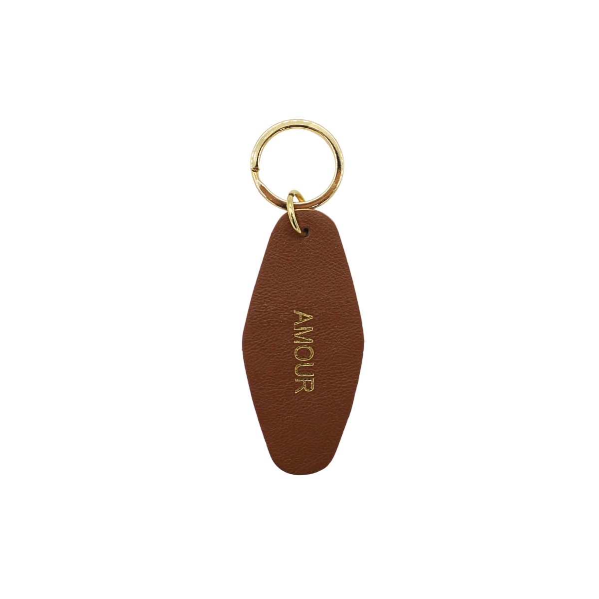 Porte-clés en cuir "Amour"