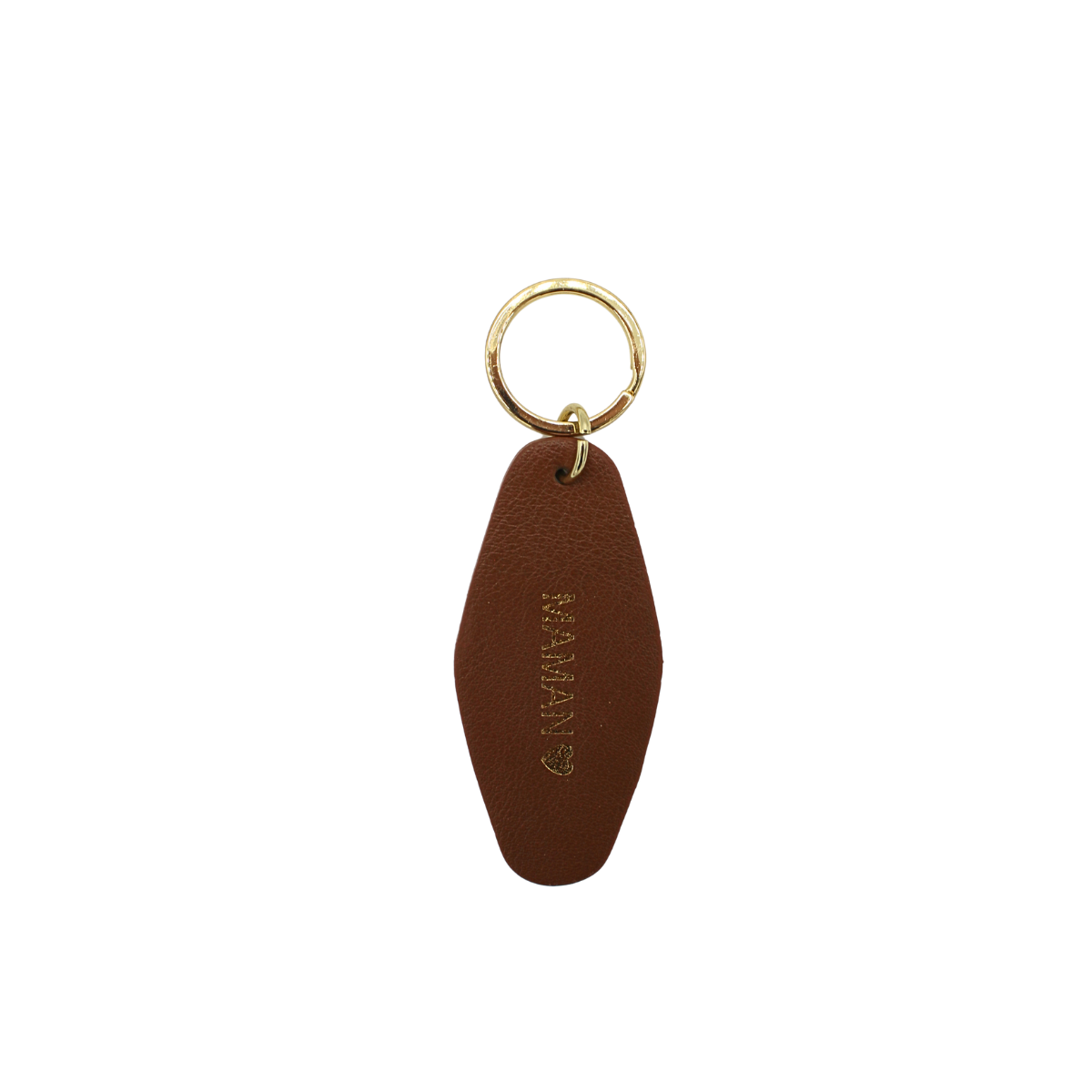 Porte-clés en cuir "Maman"