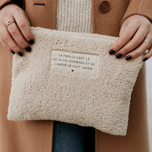 Maxi pochette moumoute "La Famille"