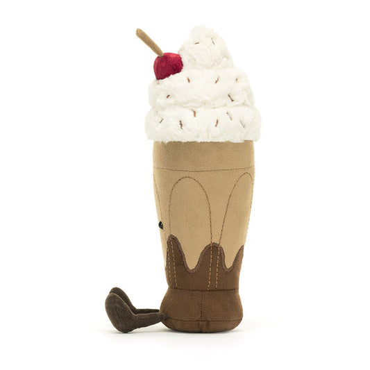 Peluche Milkshake au chocolat